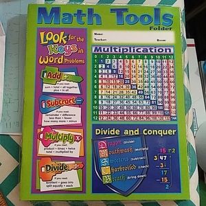 NWT Math Reference Four-Pocket Folder